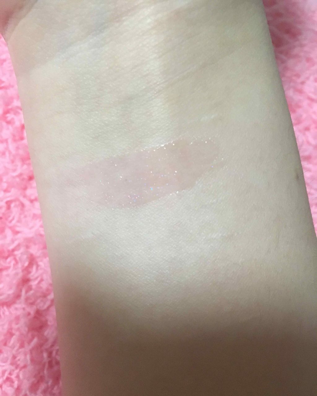 フルーティーピュアオイルリップ 03 ライチソーダ/キャンメイク/リップグロスを使ったクチコミ（2枚目）