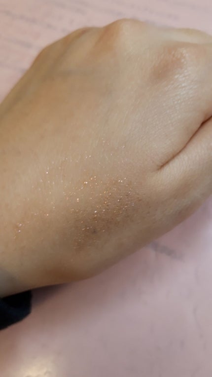 グリッタープリズム シャドウ/MISSHA/グリッターを使ったクチコミ(2枚目)