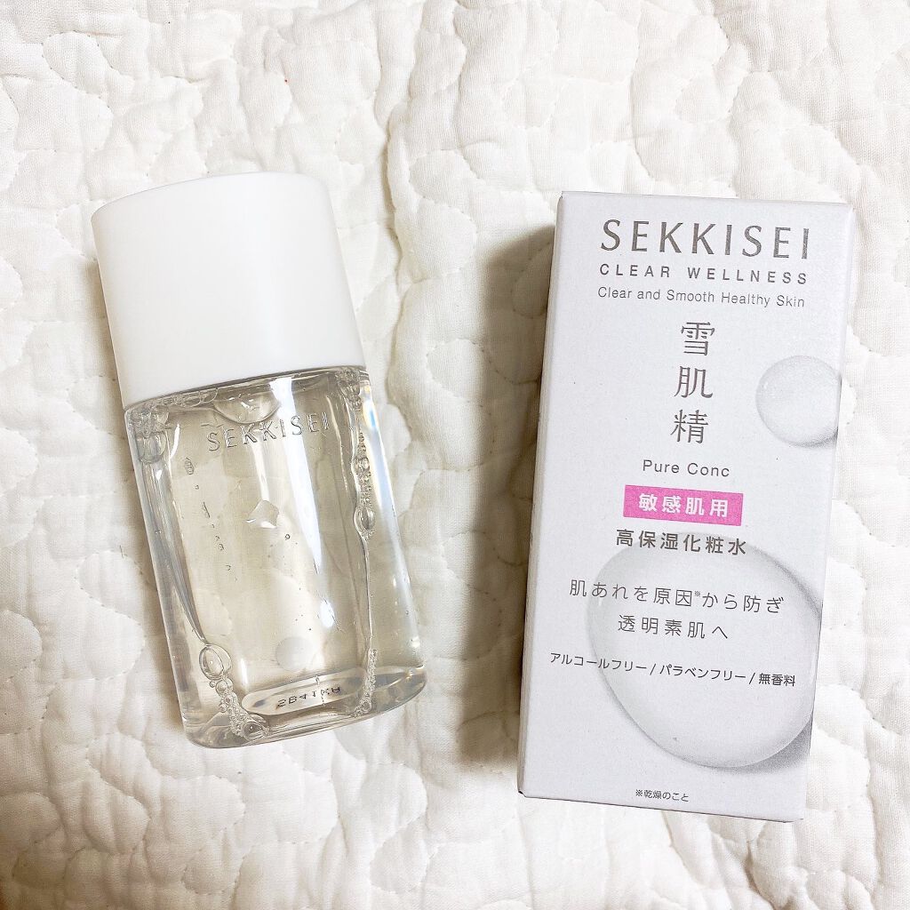 クリアウェルネス ピュア コンク/雪肌精/化粧水を使ったクチコミ（1枚目）