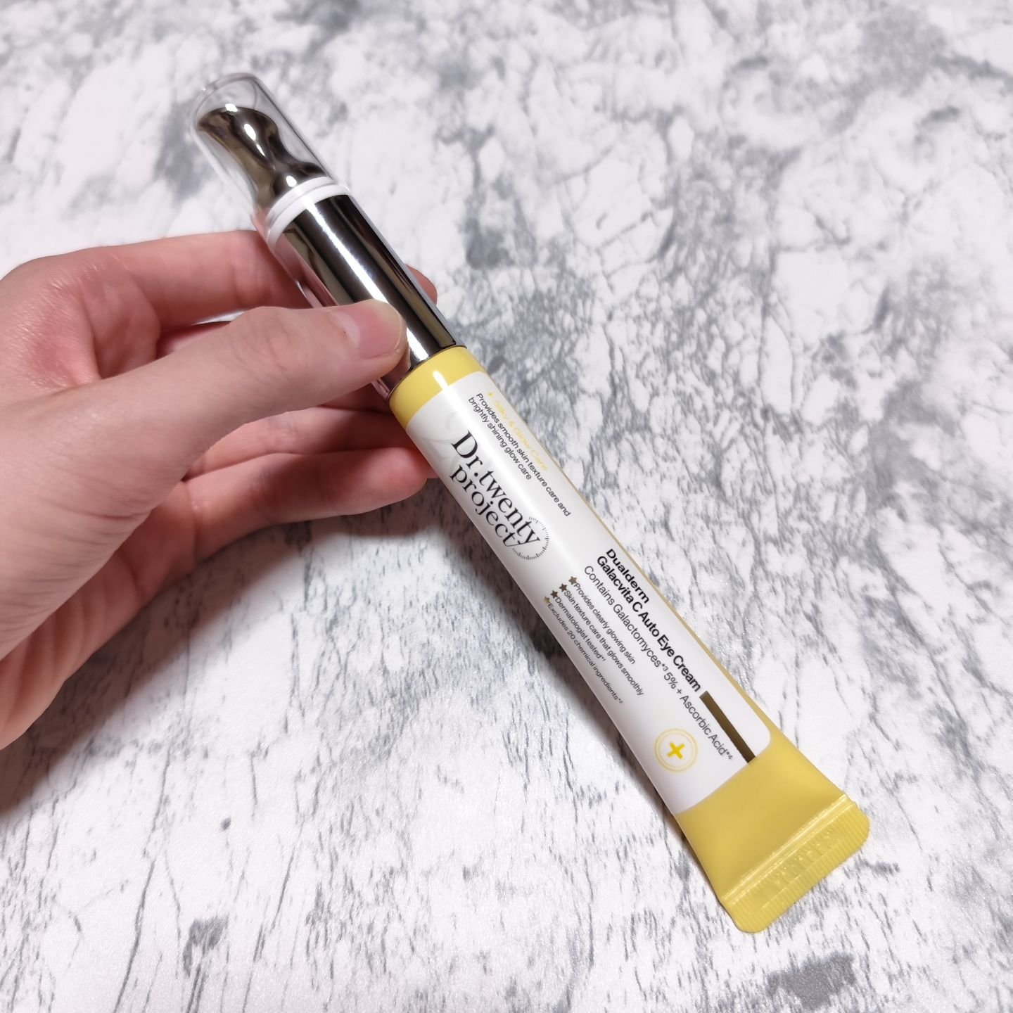 デュアルダムガーラックビタCオートアイクリーム/Dr.Twenty Project/アイケア・アイクリームを使ったクチコミ（1枚目）