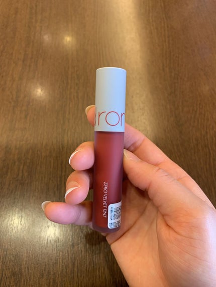 ゼロベルベットティント/rom&nd/リップティントを使ったクチコミ(1枚目)