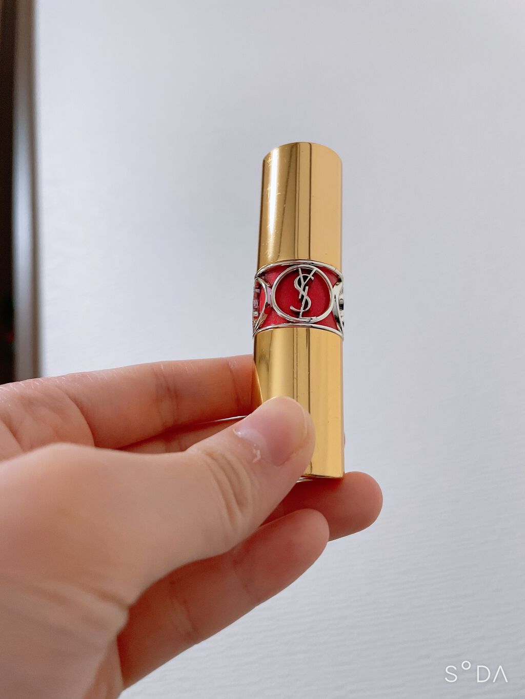 モモ on LIPS 「久しぶりに使った…口紅!イブサンローラン!結婚式で使用しました..」(1枚目)