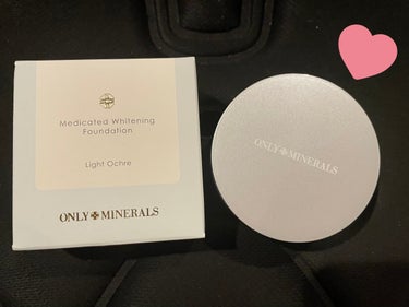 薬用ホワイトニングファンデーション ライトオークル/ONLY MINERALS/パウダーファンデーションを使ったクチコミ（1枚目）