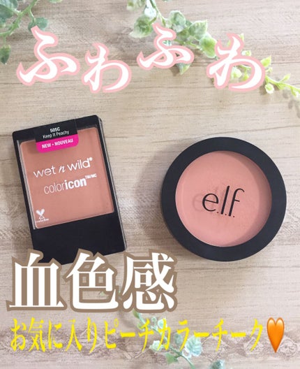 Color Icon Blush/wet 'n' wild/パウダーチークを使ったクチコミ(1枚目)