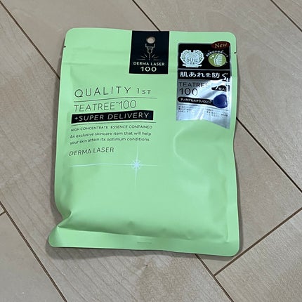 ダーマレーザー スーパーTEATREE100マスク/クオリティファースト/シートマスク・パックを使ったクチコミ(1枚目)