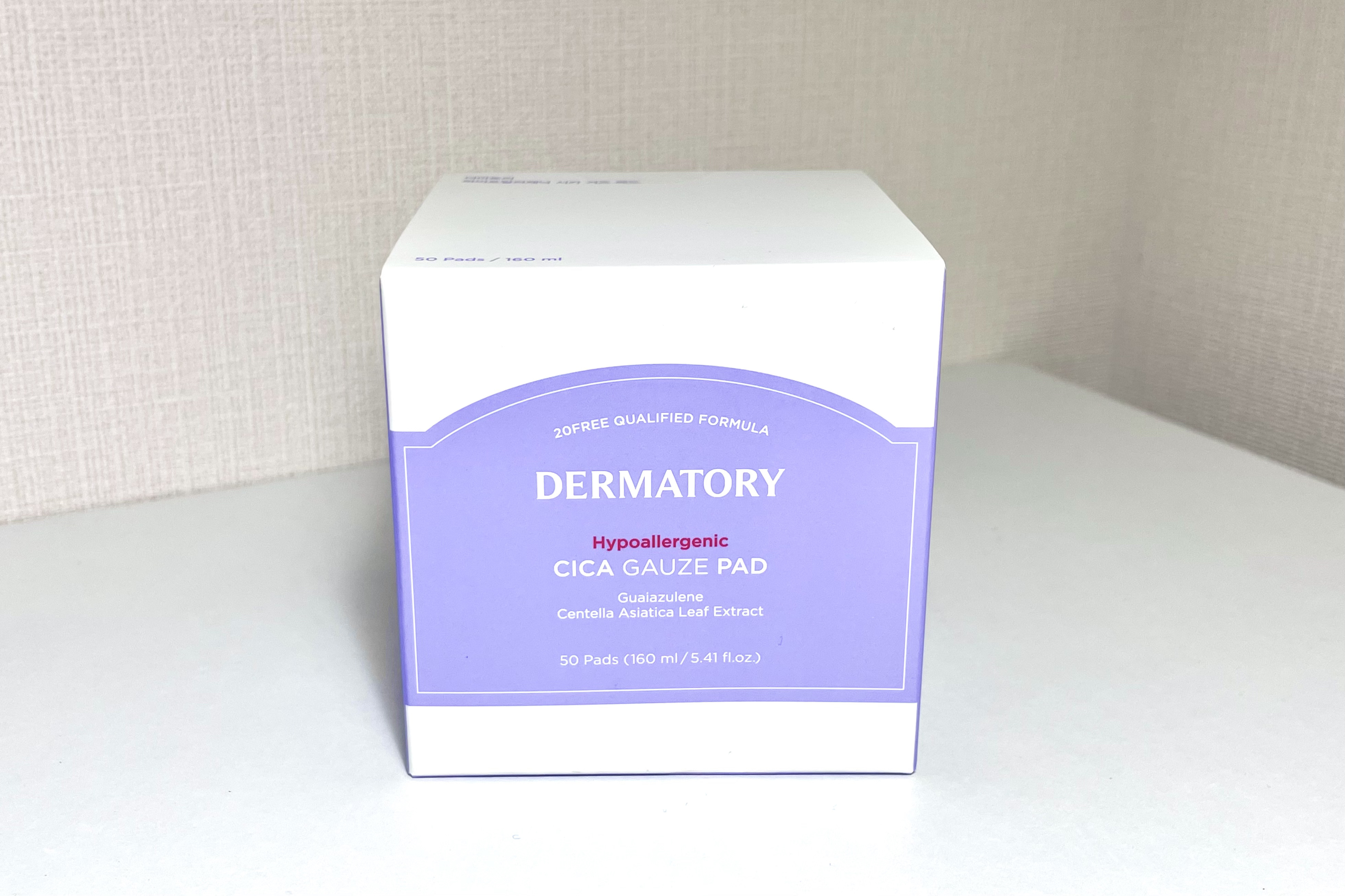 ハイポアラジェニックシカガーゼパッド/Dermatory/トナーパッドを使ったクチコミ（1枚目）