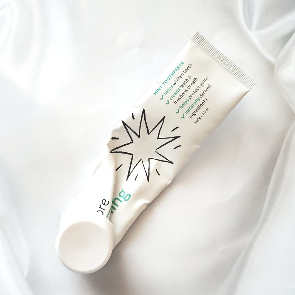 トゥースペースト＜ホワイトニング＞/ecostore/歯磨き粉を使ったクチコミ（1枚目）