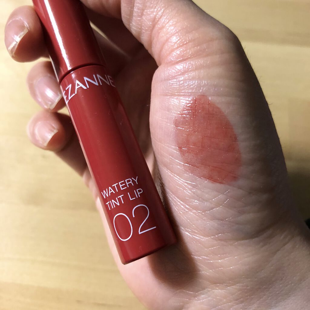 ウォータリーティントリップ/CEZANNE/リップティントを使ったクチコミ（2枚目）