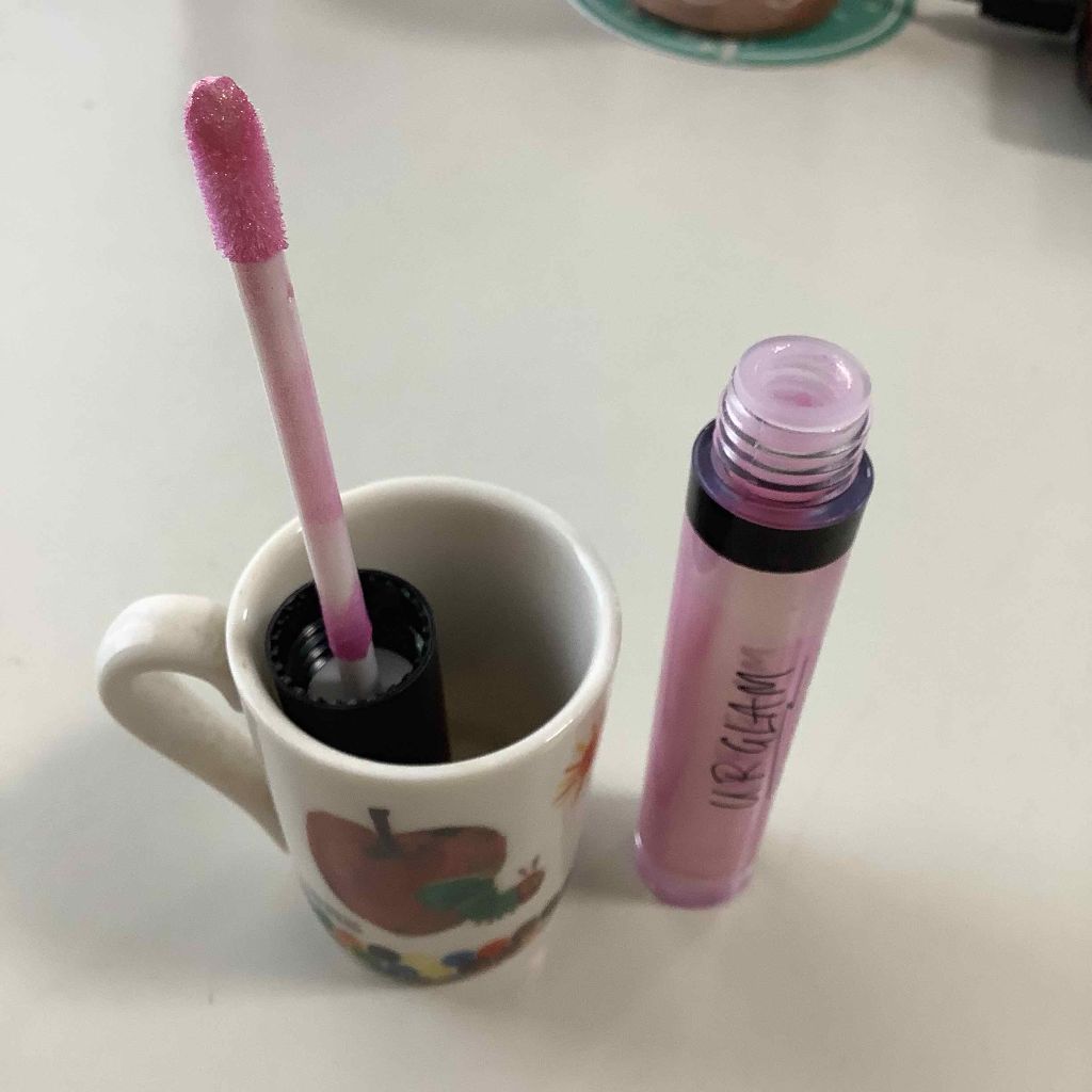 UR GLAM SHEER LIP GLOSS/U R GLAM/リップグロスを使ったクチコミ(3枚目)