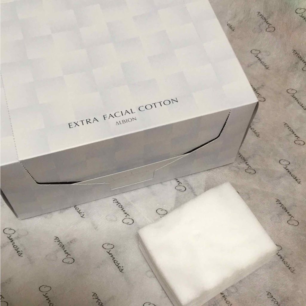 アルビオン エクストラ フェイシャルコットン/ALBION/コットンを使ったクチコミ(1枚目)