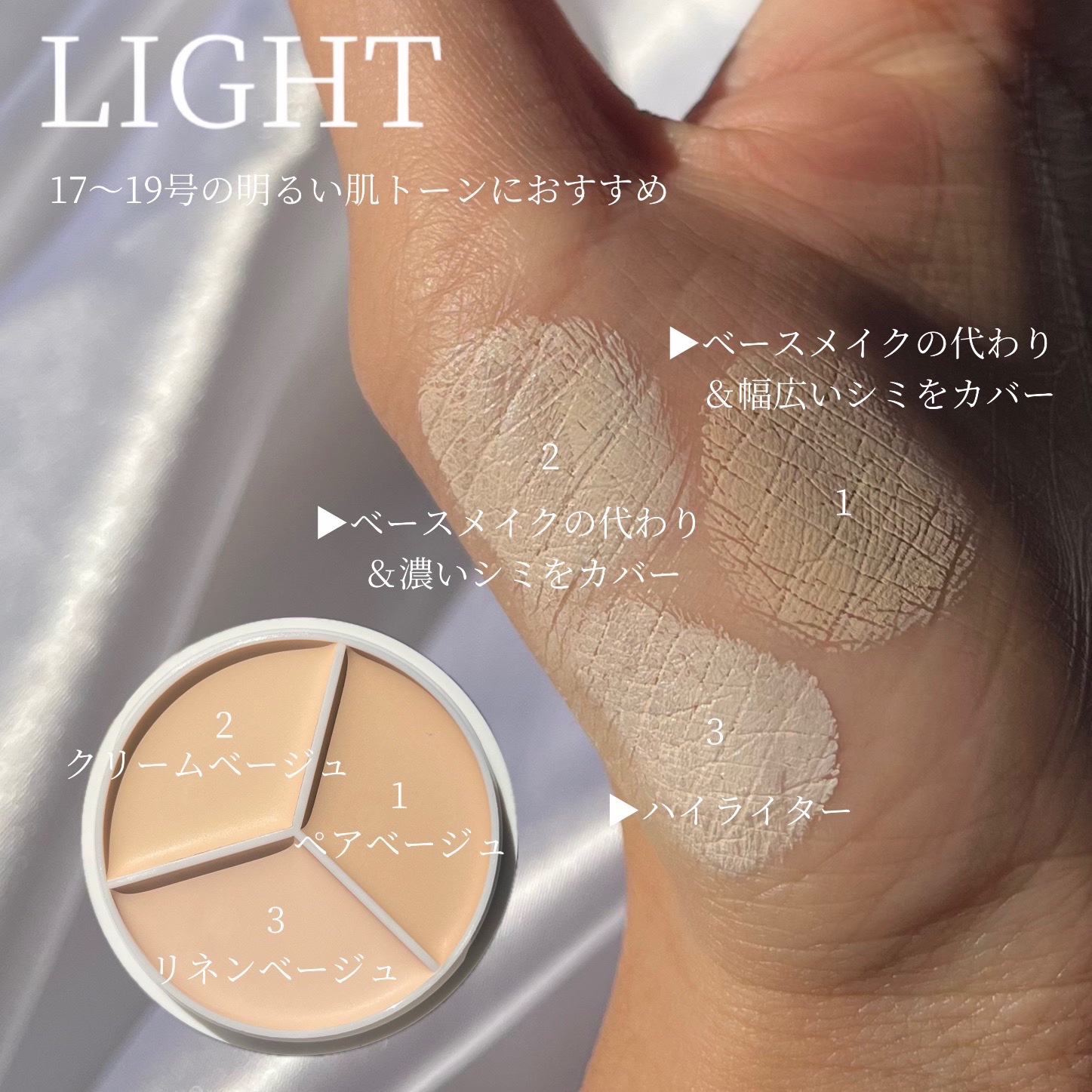 カバーアッププロコンシーラー/TFIT/パレットコンシーラーを使ったクチコミ（2枚目）