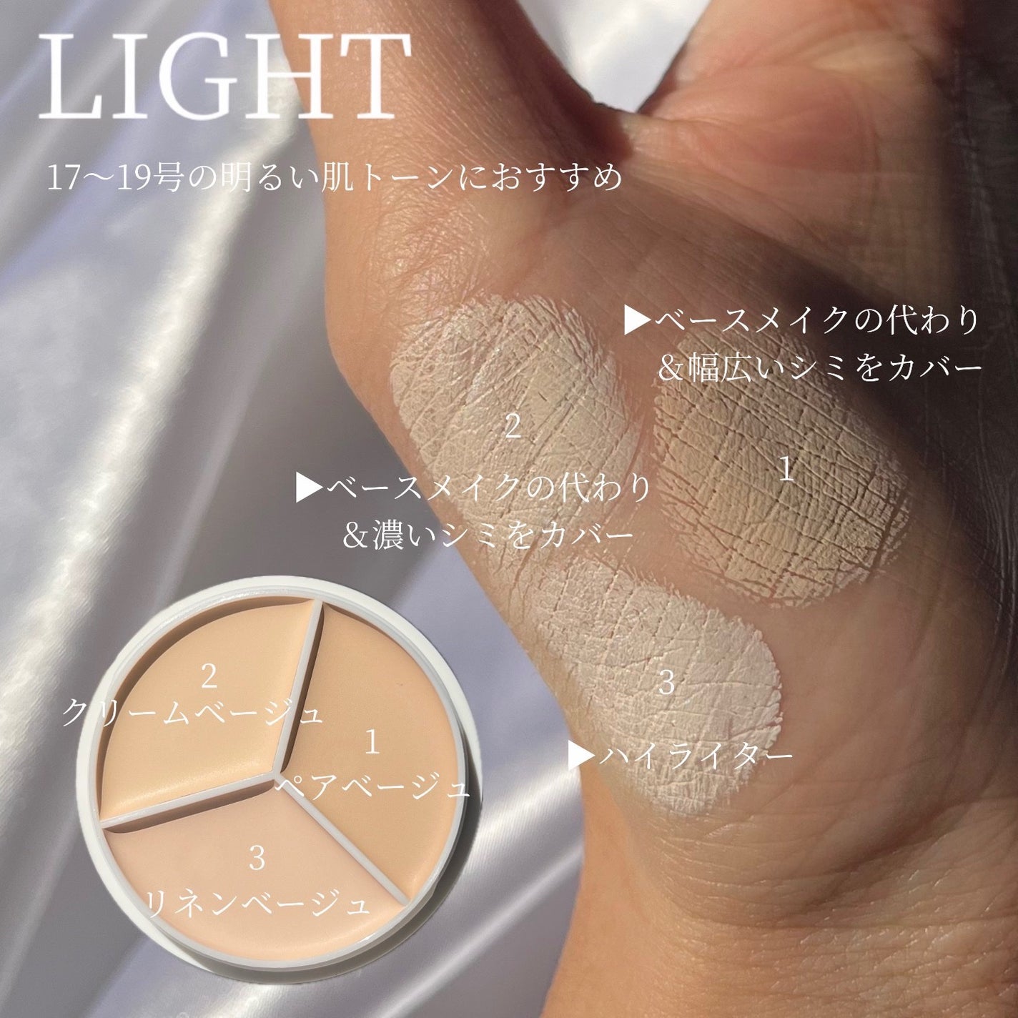 カバーアッププロコンシーラー/TFIT/パレットコンシーラーを使ったクチコミ(2枚目)