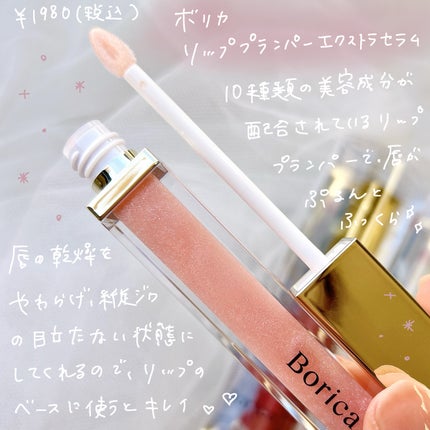 リッププランパーエクストラセラム/Borica/リッププランパーを使ったクチコミ(2枚目)