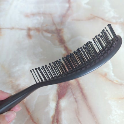 乾きやすいブローブラシ/DAISO/ヘアブラシを使ったクチコミ(3枚目)