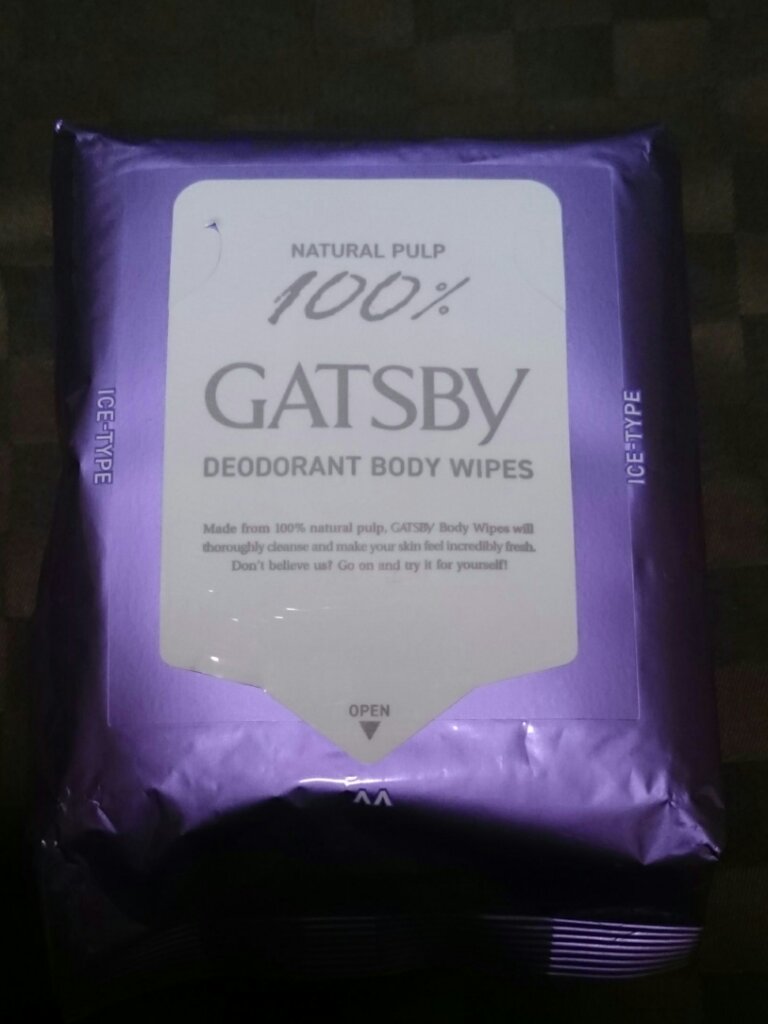 アイスデオドラントボディペーパー アイスフルーティ/ギャツビー/ボディシートを使ったクチコミ（1枚目）