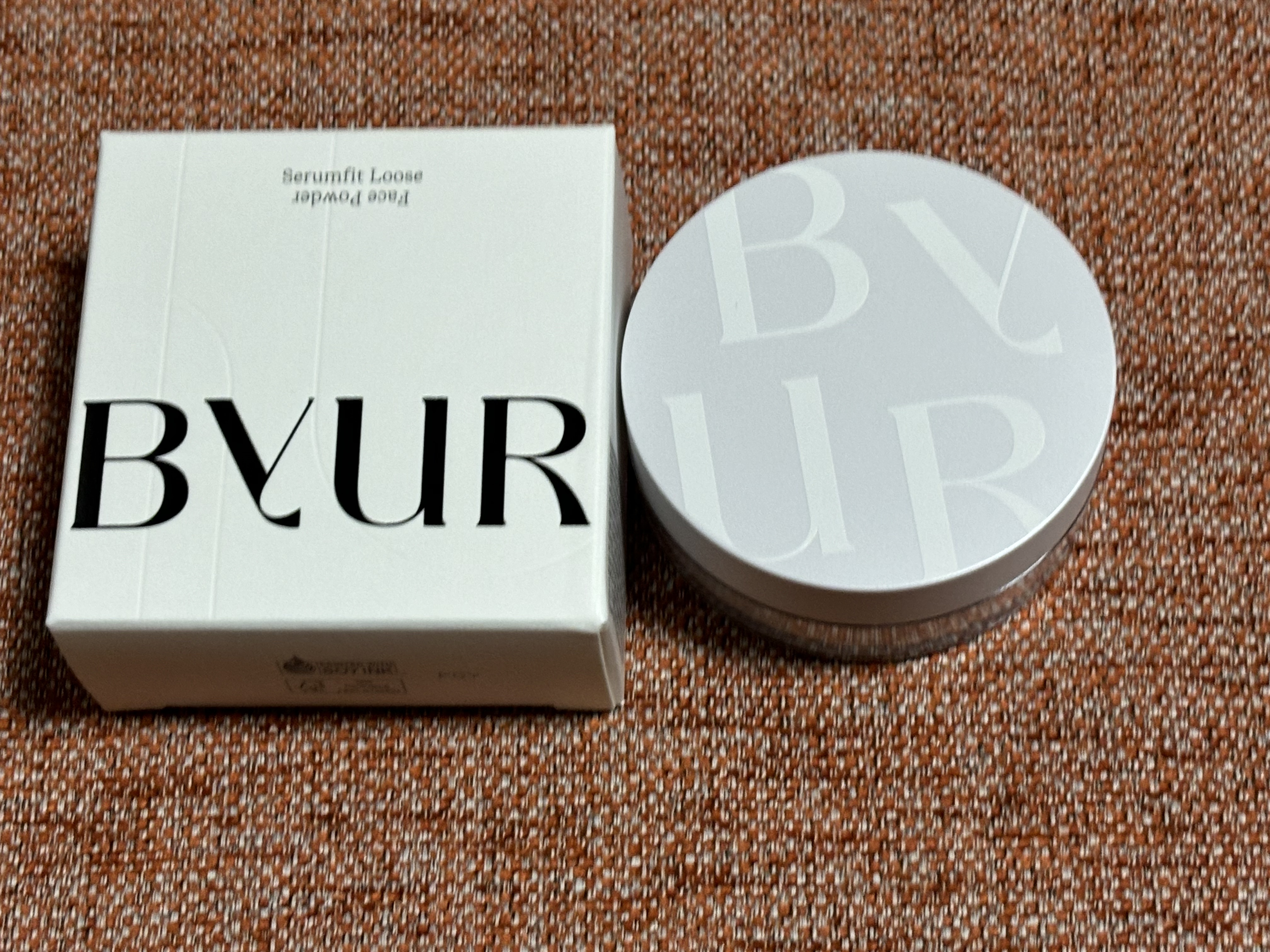 セラムフィット ルースフェイスパウダー/ByUR/ルースパウダーを使ったクチコミ（1枚目）