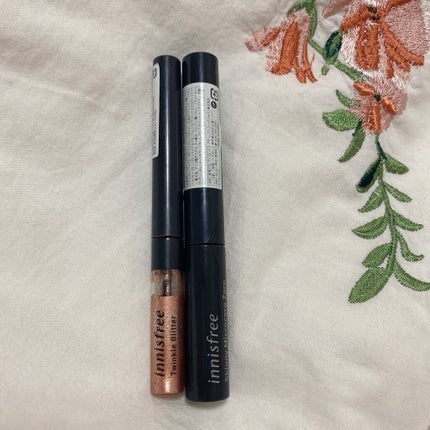 トゥインクル グリッター/innisfree/リキッドアイライナーを使ったクチコミ(2枚目)