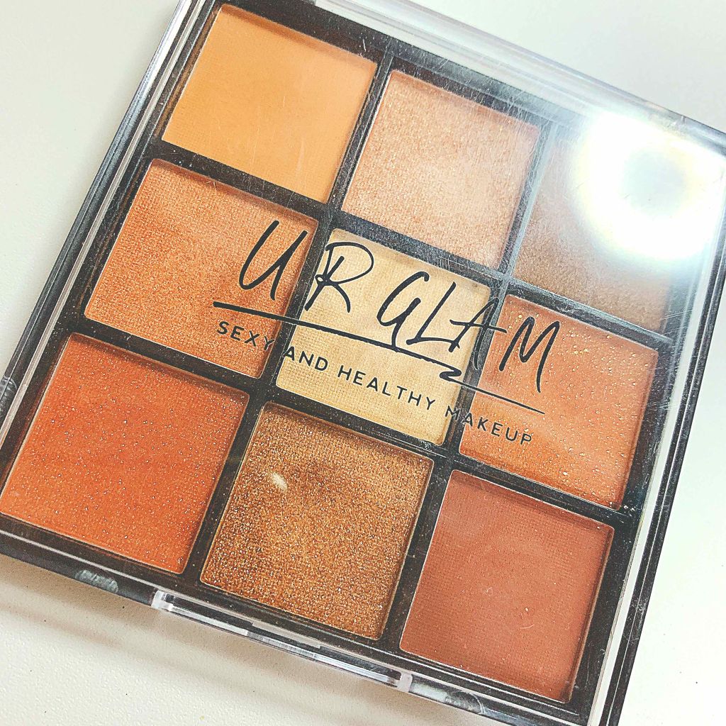 UR GLAM　BLOOMING EYE COLOR PALETTE/U R GLAM/アイシャドウパレットを使ったクチコミ（1枚目）