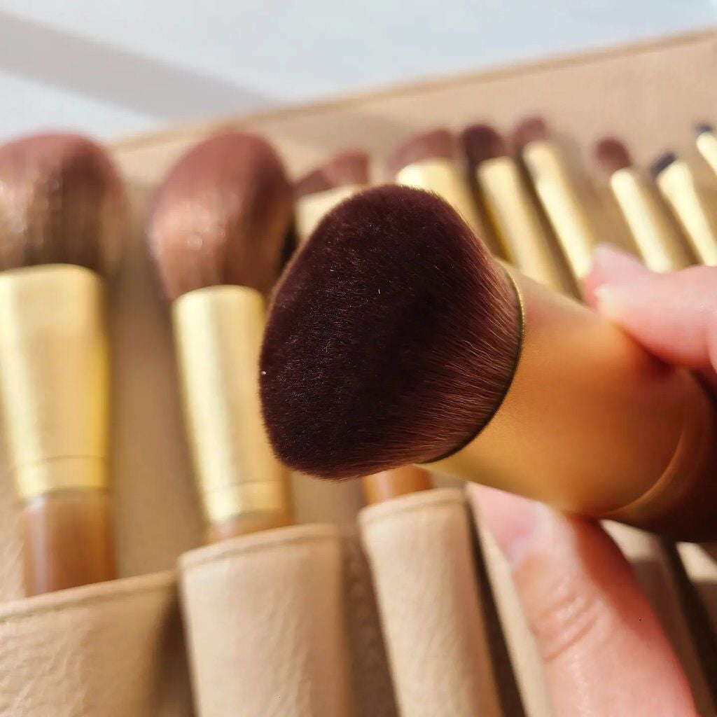 SIXPLUS X MARILYN 10本メイクアップブラシセット/SIXPLUS/メイクブラシを使ったクチコミ(3枚目)