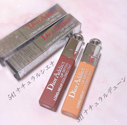 【旧】ディオール アディクト リップ ティント 541 ナチュラル シエナ/Dior/リップグロスを使ったクチコミ(1枚目)