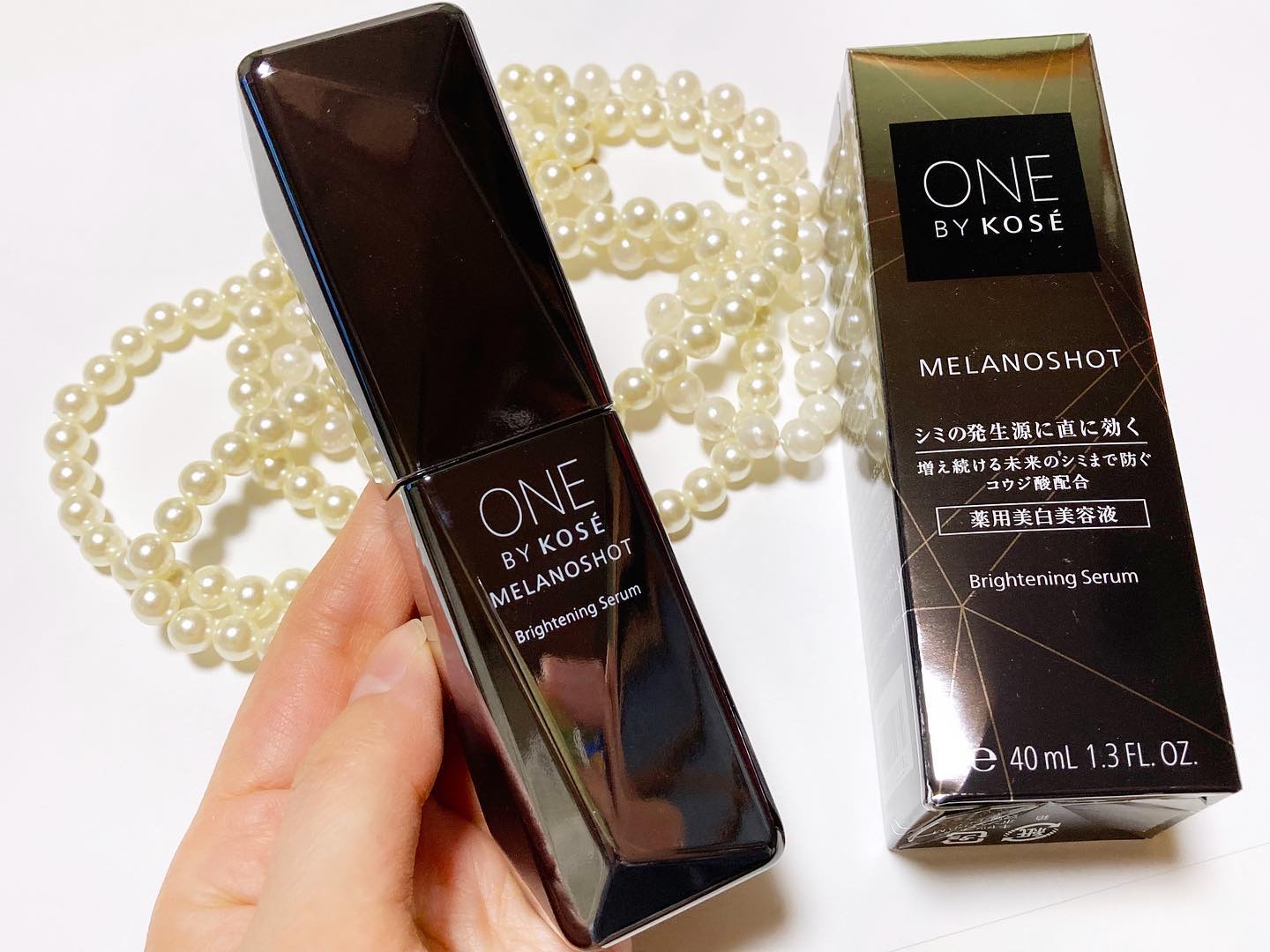 メラノショット W/ONE BY KOSE/美容液を使ったクチコミ（2枚目）