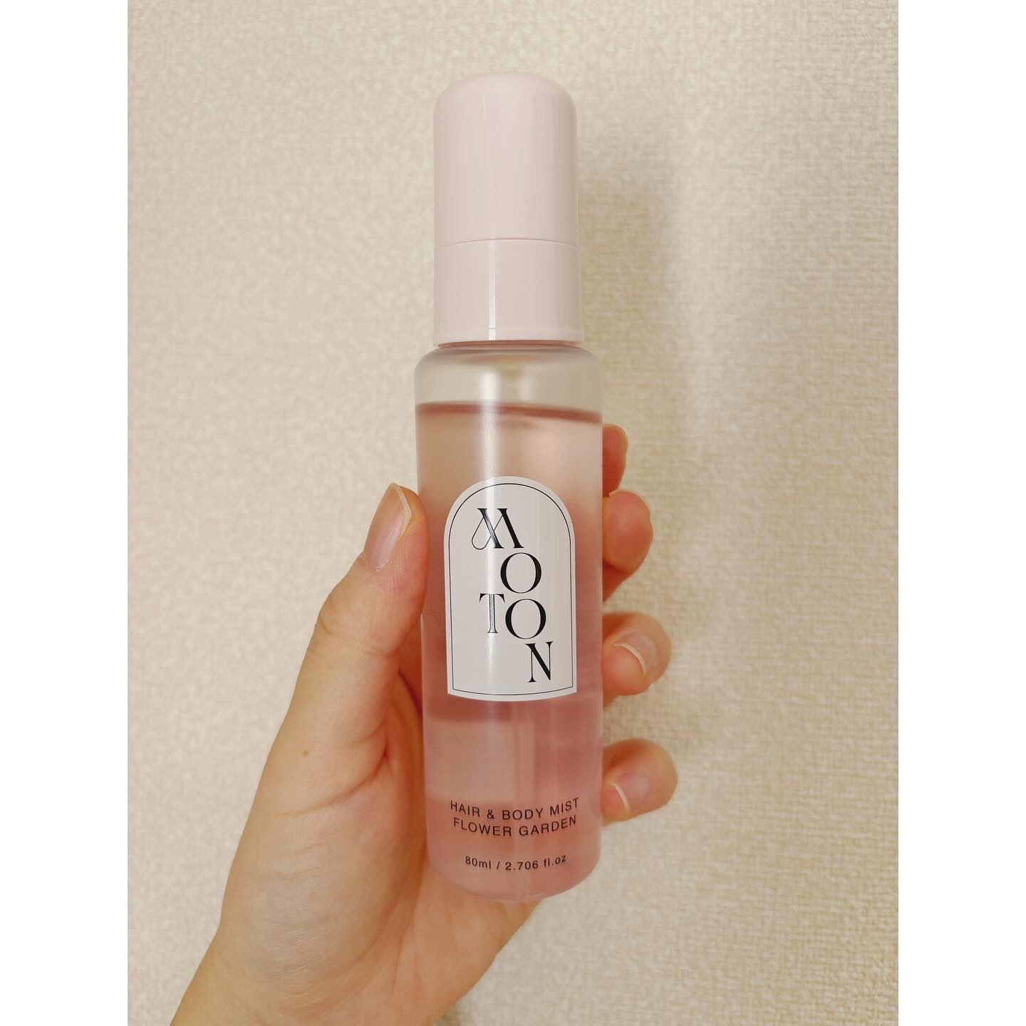 MOTON ヘア&ボディミスト フラワーガーデン/MOTON/香水(レディース)を使ったクチコミ（1枚目）