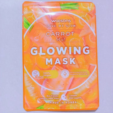 LOVE MY GLOW TOMATO ENERGISING MASK/ワトソン（Ｗａｔｓｏｎｓ）/シートマスク・パックを使ったクチコミ（1枚目）