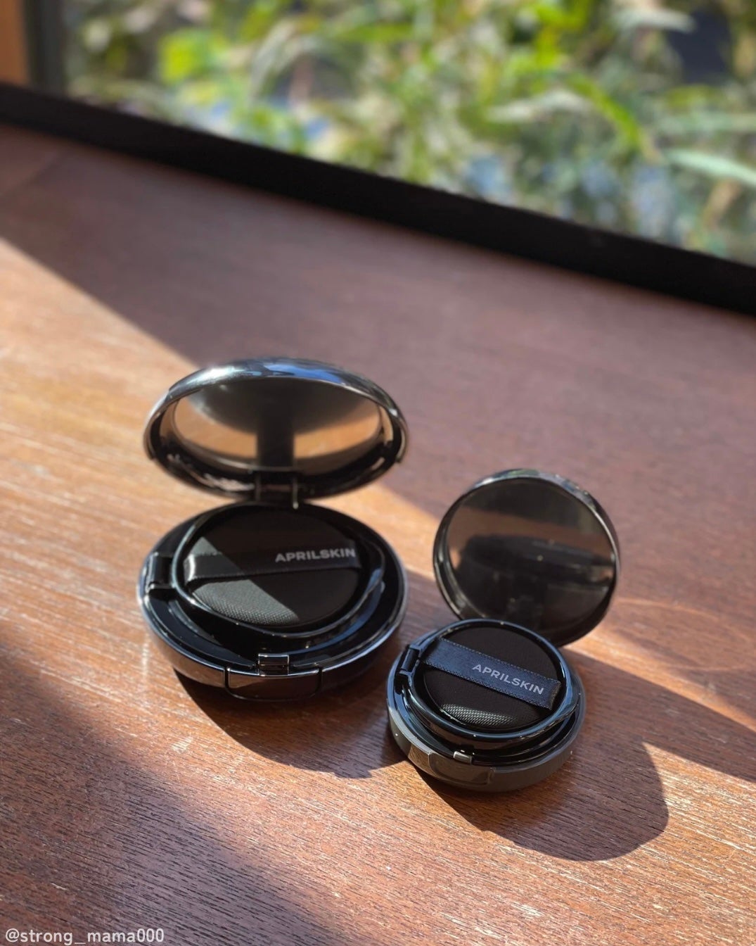 ハイパーカバーフィットクッション グラファイト/APRILSKIN/クッションファンデーションを使ったクチコミ(2枚目)