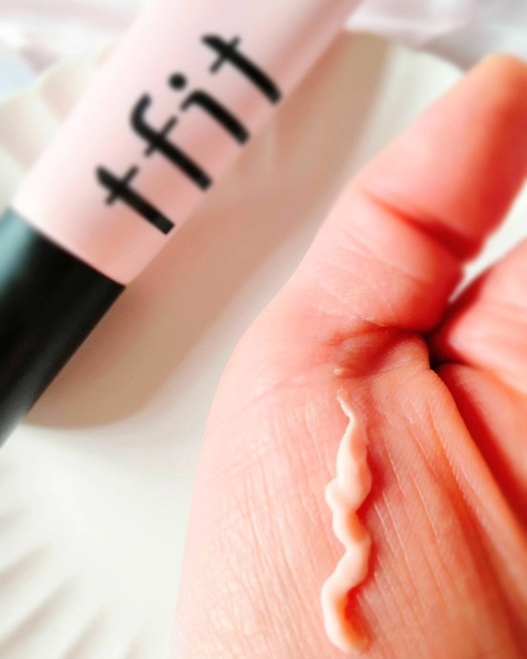 デリケートシルクベールアートプライマー/TFIT/化粧下地を使ったクチコミ(5枚目)