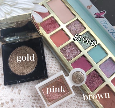 トゥー フェム アイシャドウ パレット/Too Faced/パウダーアイシャドウを使ったクチコミ（2枚目）