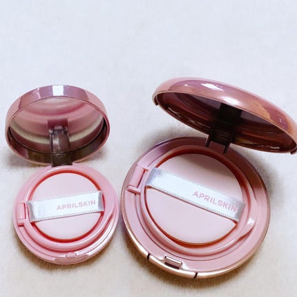 ハイパーカバーフィットクッション グラファイト/APRILSKIN/クッションファンデーションを使ったクチコミ(6枚目)