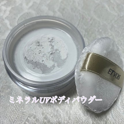 ミネラルUVボディパウダー/エトヴォス/ボディパウダーを使ったクチコミ(4枚目)