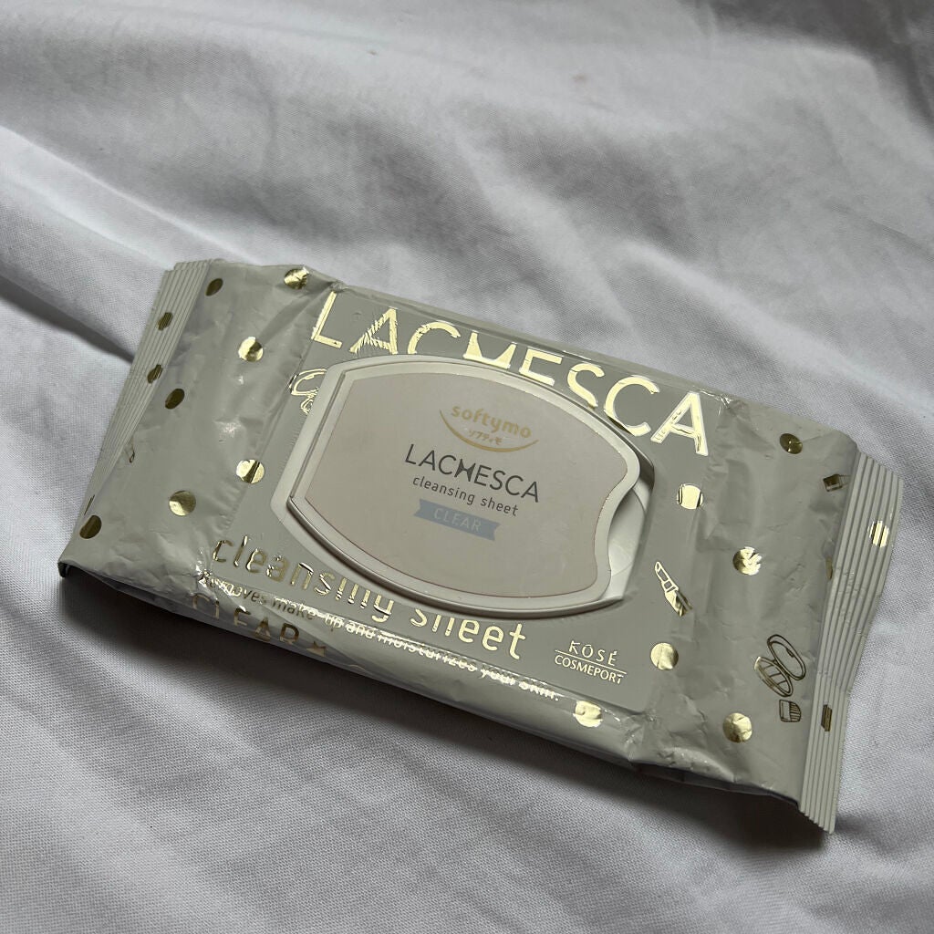 水クレンジングシート(クリア)/ラチェスカ/クレンジングシートを使ったクチコミ(1枚目)