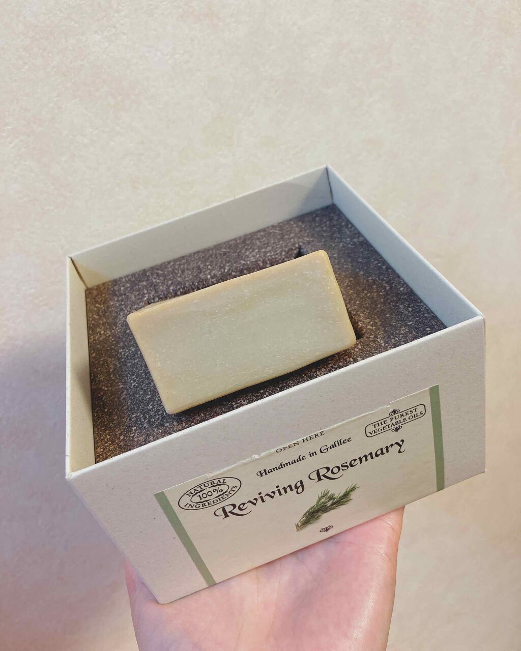 ガミラシークレット ローズマリー/ガミラシークレット/洗顔石鹸を使ったクチコミ（3枚目）