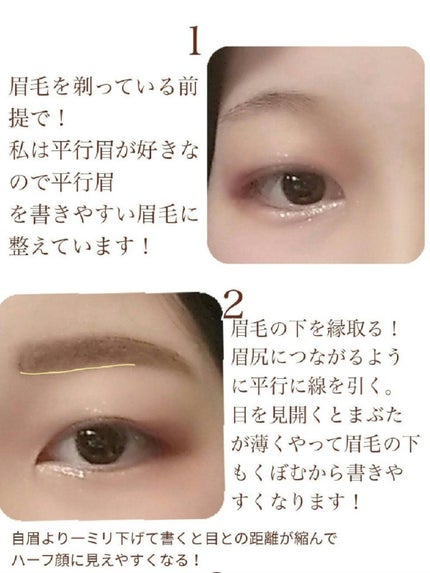 パウダー&ペンシル アイブロウEX/excel/アイブロウペンシルを使ったクチコミ(2枚目)