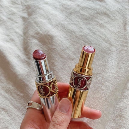 ルージュ ヴォリュプテ シャイン/YVES SAINT LAURENT BEAUTE/口紅を使ったクチコミ(1枚目)