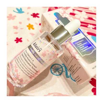 フレッシュリージュースドビタミンドロップ(35ml)/Klairs/美容液を使ったクチコミ(1枚目)