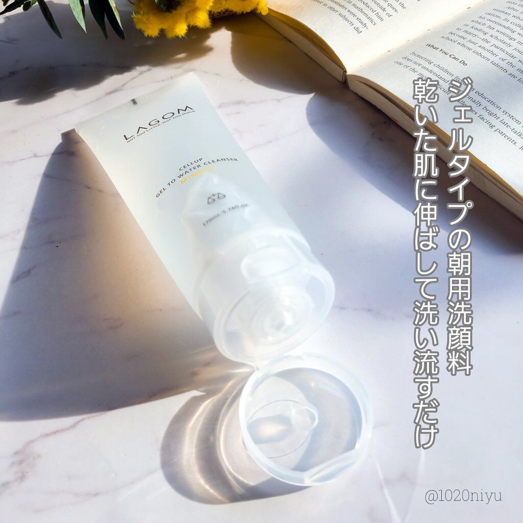 ジェルトゥウォーター クレンザー (MI)/LAGOM /その他洗顔料を使ったクチコミ（3枚目）