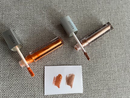 ダイヤモンドシリーズ 星空リキッドアイシャドウ/ZEESEA/リキッドアイシャドウを使ったクチコミ(2枚目)