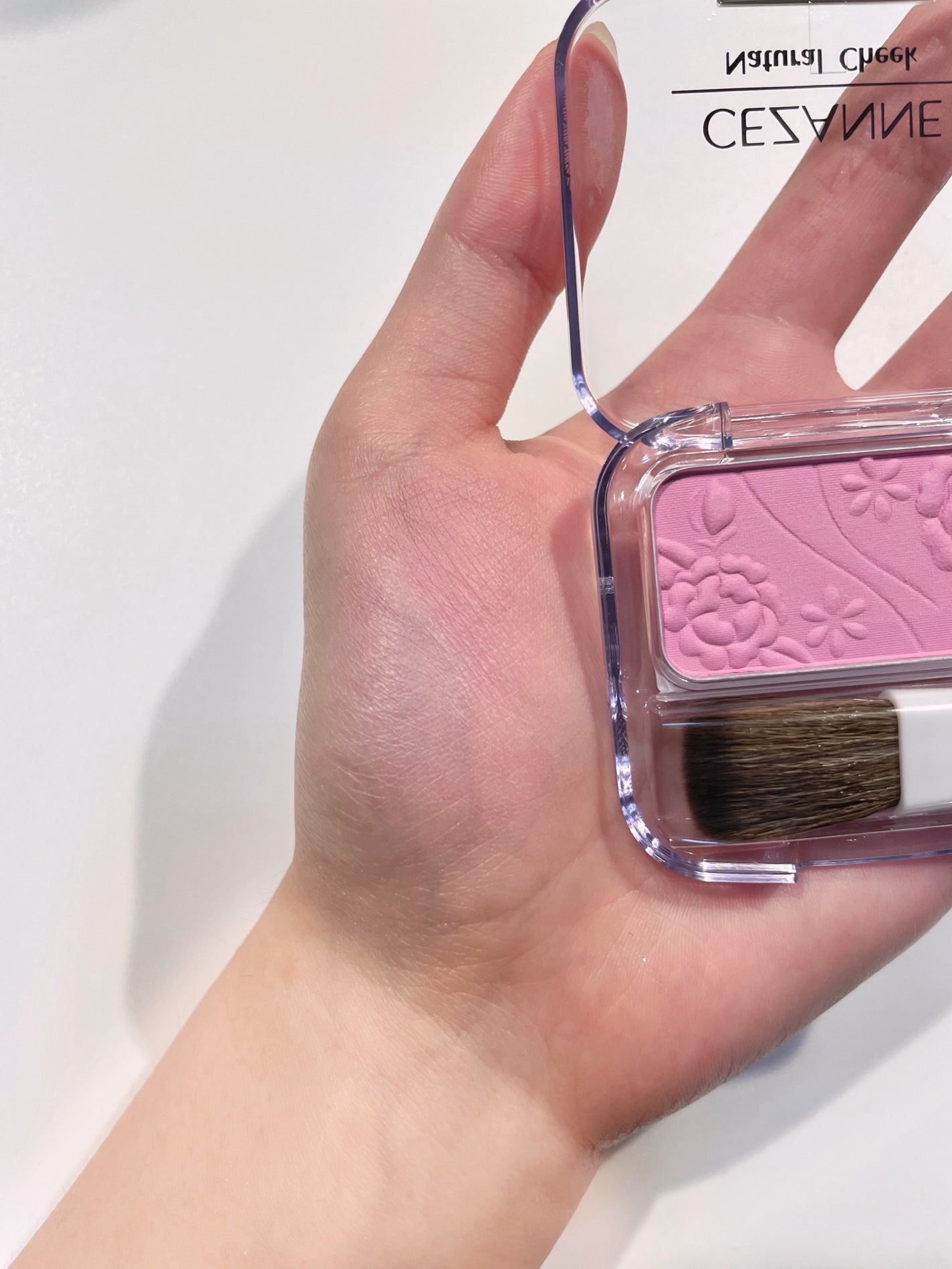 ナチュラル チークN/CEZANNE/パウダーチークを使ったクチコミ(3枚目)