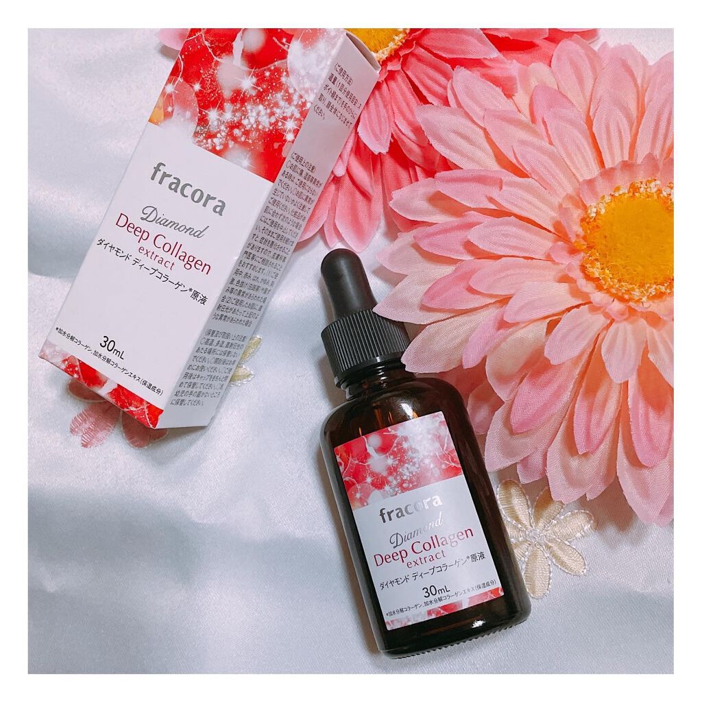 ダイヤモンド ディープコラーゲン原液/fracora/美容液を使ったクチコミ(1枚目)