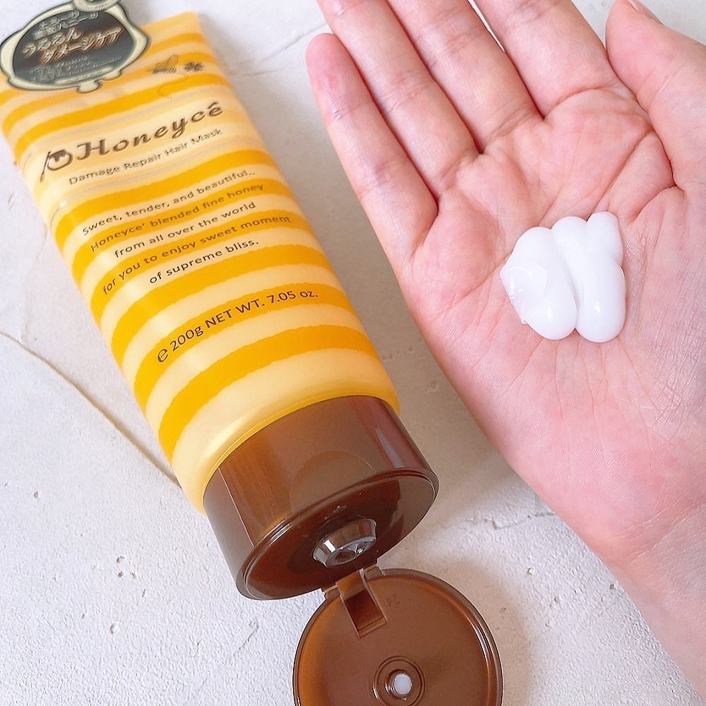 ハニーチェ ダメージリペア ヘアマスクY R/ハニーチェ/ヘアマスク・ヘアパックを使ったクチコミ(2枚目)