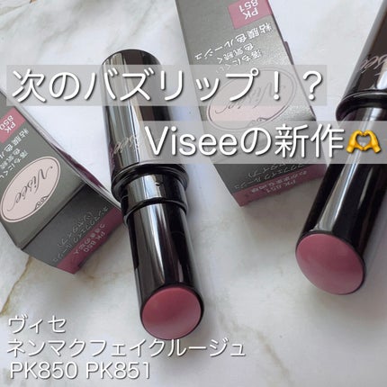 ネンマクフェイク ルージュ/Visée/口紅を使ったクチコミ(1枚目)