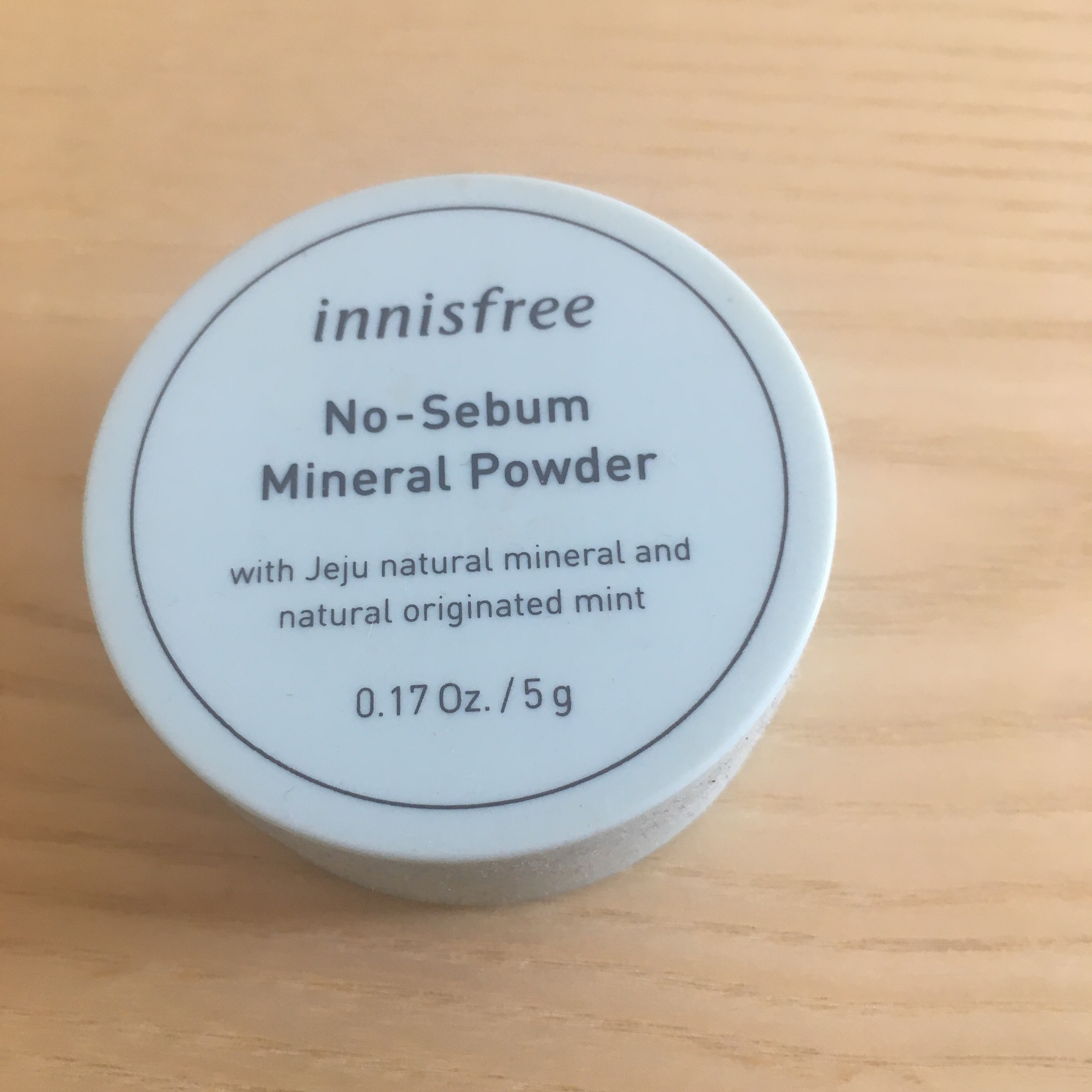 ノーセバム　ミネラルパクト　S/innisfree/プレストパウダーを使ったクチコミ（1枚目）