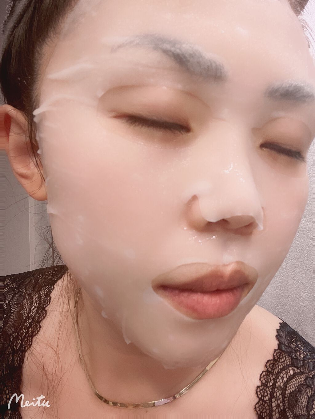 ルミナスマスク (ケアクリーム付き) /cerXcer/シートマスク・パックを使ったクチコミ(2枚目)