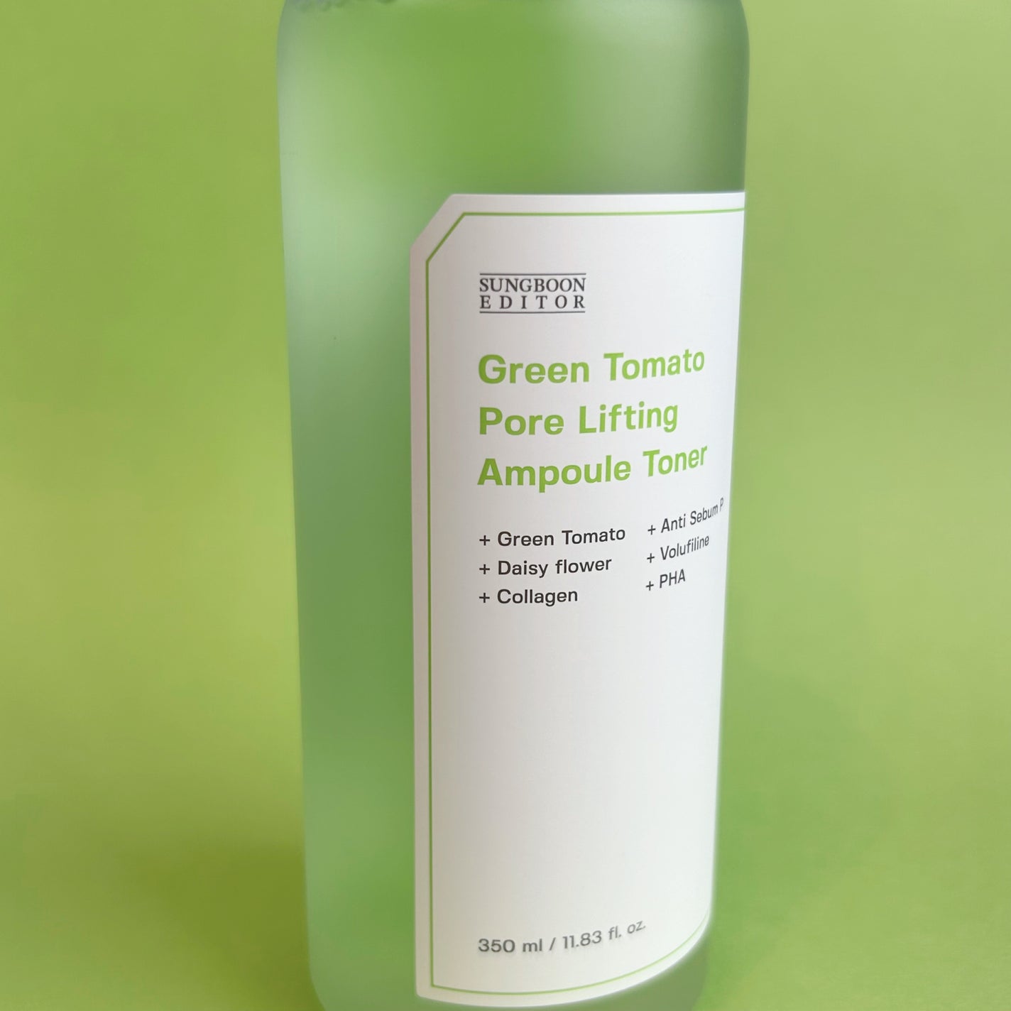 グリーントマト ポアリフティング アンプルトナー/SUNGBOON EDITOR(成分エディター)/化粧水を使ったクチコミ(2枚目)