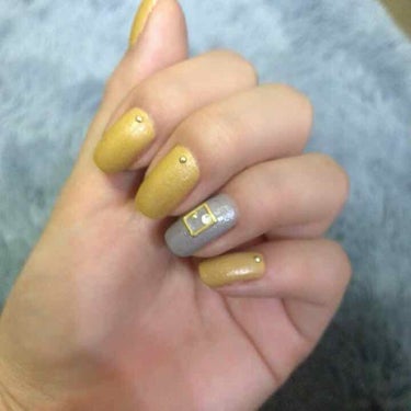 pa nail collective paネイルカラー(マットトップコート)のクチコミ「あけましておめでとうございます。
今年初セルフネイル！

自担が出ている舞台を見に行き、感動し.....」（2枚目）