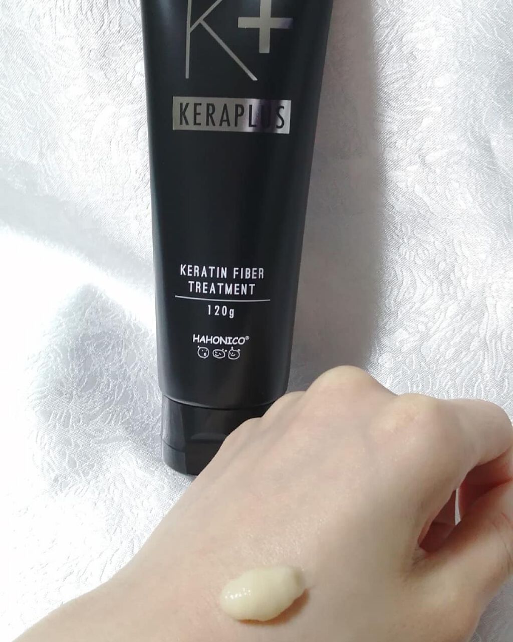 ハホニコ ケラプラス ファイバートリートメント/HAHONICO/洗い流すヘアトリートメントを使ったクチコミ(2枚目)