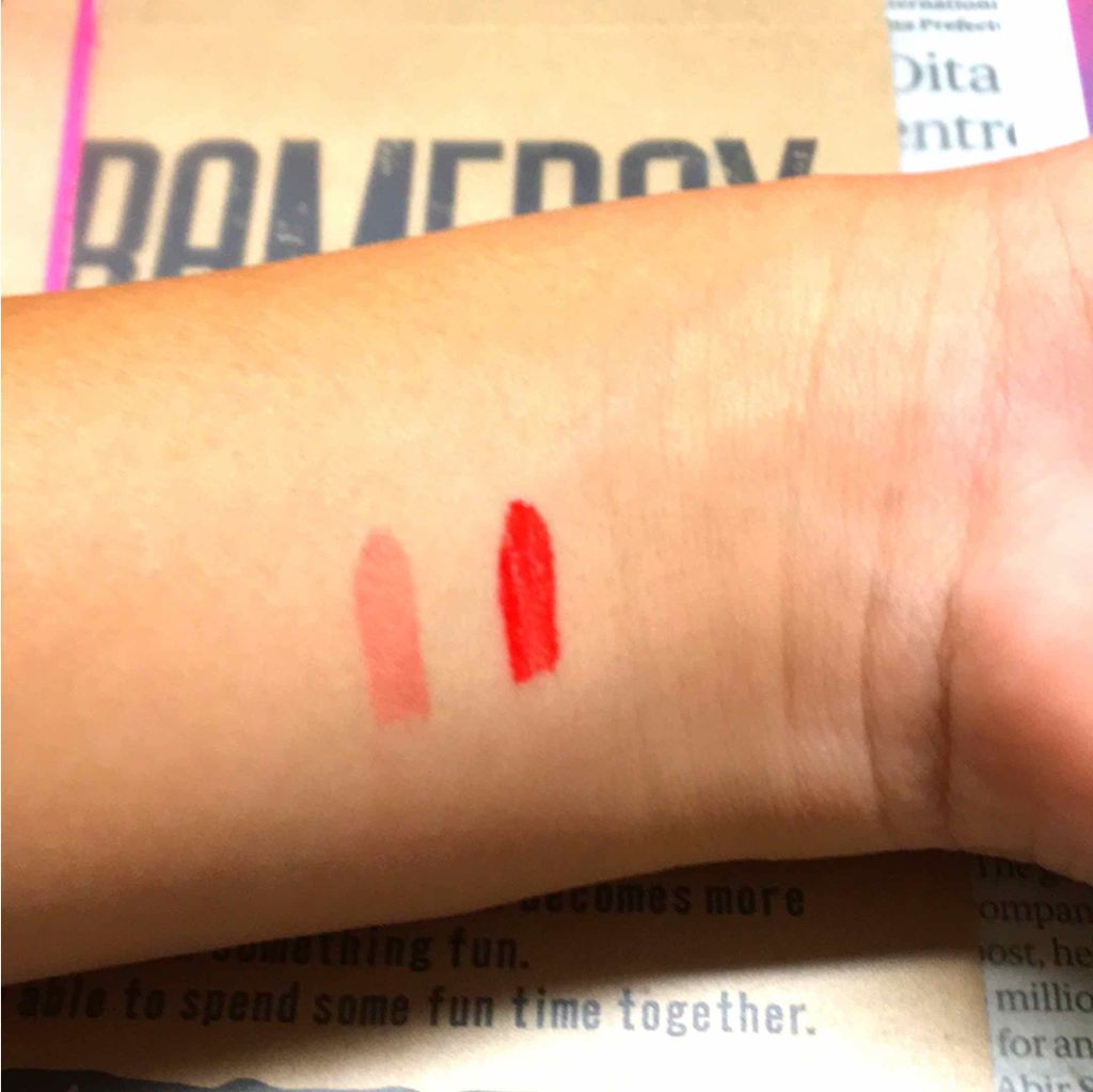 ディアダーリン ウォータージェルティント/ETUDE/リップティントを使ったクチコミ（2枚目）