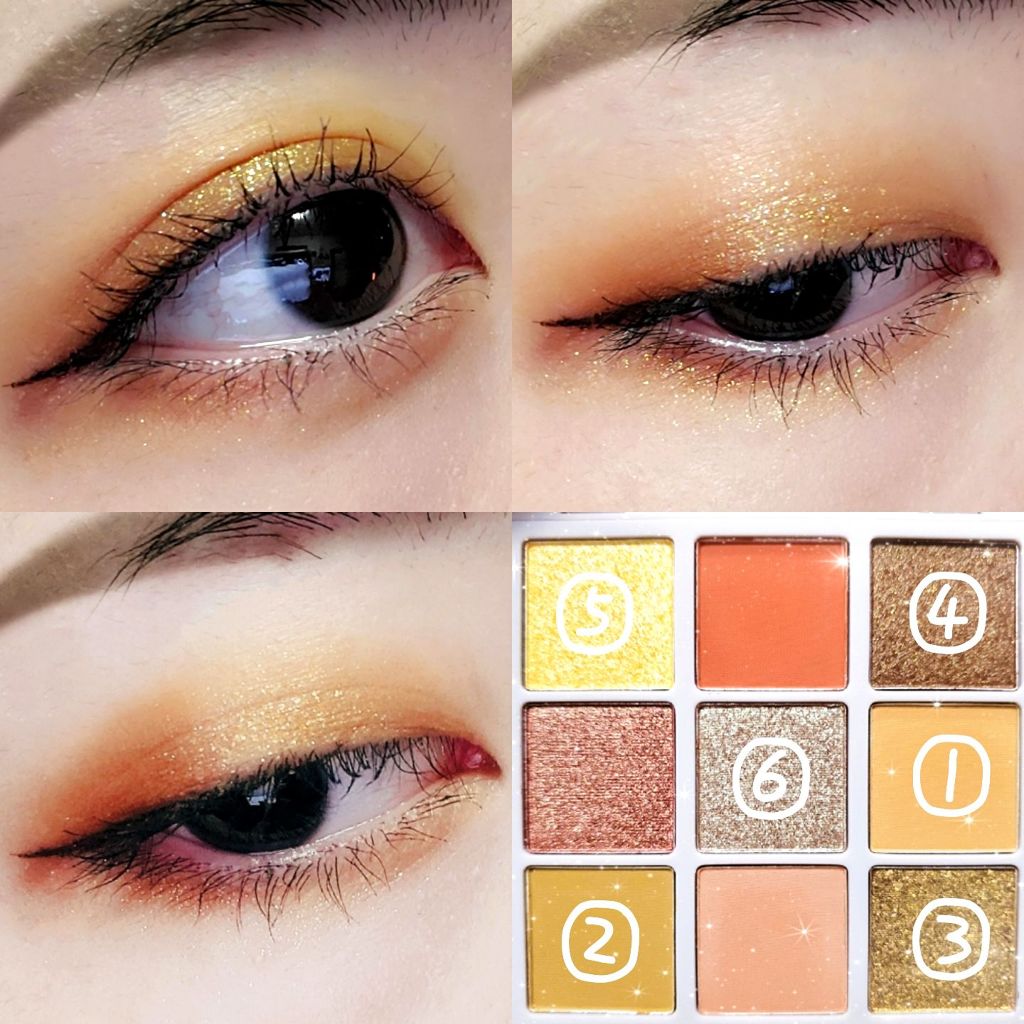 VenusMarble 9色アイシャドウパレット/Venus Marble/アイシャドウパレットを使ったクチコミ(2枚目)